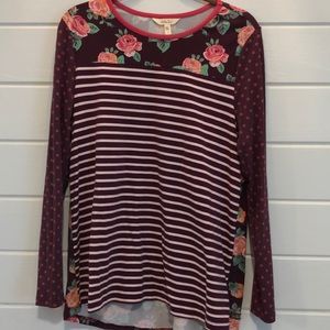Matilda Jane Maroon long sleeve